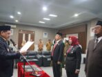 Pj Bupati Sidrap Lantik Empat Kepala Dinas