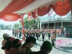 UPT SDN 7 Amparita Tampil Mempesona dalam Lomba Gerak Jalan HUT RI ke-79 dengan Seragam Pramuka