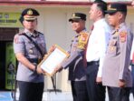 Tugas Cemerlang, Kapolres Sidrap Ganjar Penghargaan Anggotanya