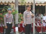 Kapolres Pinrang Pimpin Upacara Pemberian Penghargaan Kepada Personil yang Dinilai Berprestasi di Polres Pinrang