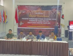 Dandim Sidrap Tekankan Tanggung Jawab Petugas Linmas di Pilkada 2024