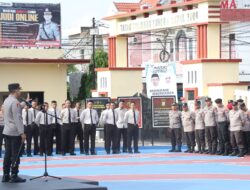 Polres Sidrap Siapkan Pengamanan Optimal dalam Pengamanan Kampanye Terbuka Paslon Bupati dan Wakil Bupati