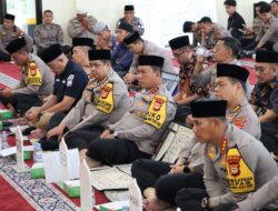 Polda Sulsel Gelar Dzikir dan Doa Bersama dalam Rangka Mewujudkan Pilkada Damai di Wilayah Sulsel Tahun 2024