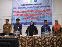 Sekda Pinrang Membuka Kegiatan Sosialisasi PPID