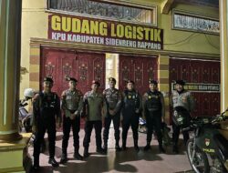 Patroli Kamtibmas Polres Sidrap Jamin Kondusifitas Pasca Pilkada