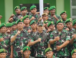 Kasdam XIV/Hasanuddin Kunjungi Kodim 1420/Sidrap, Berikan Arahan Penting