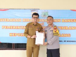 Pemerintah Kabupaten Pinrang Hibahkan Tanah Ke Polres Pinrang
