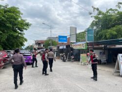 Sat Samapta Polres Sidrap Sigap Amankan Pasar dari Potensi Kejahatan Nataru