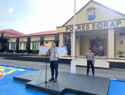 Wakili Kapolres, Wakapolres Sidrap Pimpin Apel Jam Pimpinan: Apresiasi Atas Dua Penghargaan Bergengsi