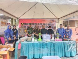 Dandim 1420/Sidrap Hadiri Pemusnahan 2 Kg Ganja