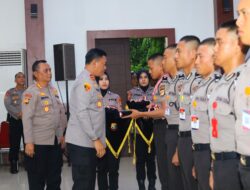 Kapolda Sulsel Berikan Pembekalan kepada 854 Siswa Diktuk Bintara Polri T.A 2024 di SPN Polda Sulsel