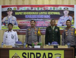 Polres Sidrap Gelar Rapat Koordinasi Operasi Lilin 2024