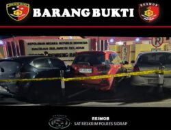 Aksi Penggelapan Kendaraan Terungkap, Polres Sidrap Amankan Barang Bukti