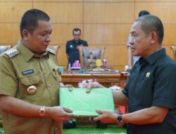 DPRD Sidrap Serahkan Dua Ranperda Inisiatif ke Pemkab