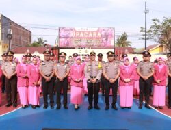 Kapolres Sidrap Pimpin Upacara dan Syukuran Kenaikan Pangkat Personel Periode Januari 2025