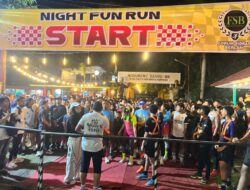 Sukseskan Night Fun Run, Polres Sidrap Kerahkan Personel untuk Pengamanan