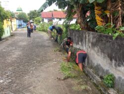 Koramil 1420-03/Maritengngae Gelar Karya Bakti Bersama Masyarakat, Fokuskan Kebersihan Saluran Air di Kelurahan Majelling