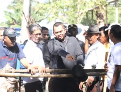 Kapolres Sidrap Bersama Pj. Bupati dan Kajari Pastikan Penanganan Cepat Jembatan Runtuh