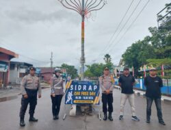 Pengamnan Optimal Jajaran Polres Sidrap, Car Free Day Berlangsung Aman dan Tertib