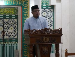 Tarawih Perdana di Masjid Agung, Pemkab Sidrap Ajak Masyarakat Bangun Daerah