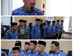 Bupati Pinrang Kukuhkan Pejabat Pimpinan Pratama Dan Bapperinda