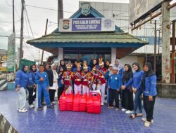 Didampingi Kanit Kamsel, Pocil Polres Sidrap Tebar Kebaikan di Bulan Ramadhan
