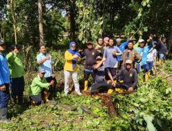 Kepala UPT Bulu Cenrana, Ir. Andi Sandra Sani, ST, M.Ap, M.Arch, Pimpin Kerja Bakti di Saluran Sekunder Cempa