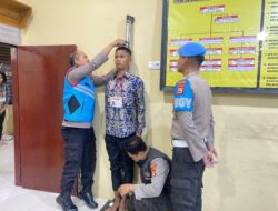 Tahapan Seleksi Dimulai! Ratusan Casis Polri di Polres Sidrap Ikuti Pemeriksaan Administrasi
