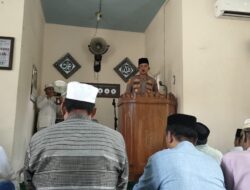 Masjid Al-Amin Polsek Pitu Riase Gelar Shalat Jumat Perdana di Bulan Ramadhan