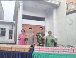 Sinergitas Dandim dan Kapolres Sidrap Bagikan Takjil