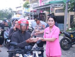 Bhayangkari Sidrap Berbagi Takjil, Tebar Berkah di Bulan Ramadan
