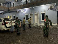 Patroli Malam TNI-POLRI di Watang Pulu, Jamin Keamanan Warga Selama Ramadhan