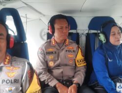 Kapolda Sulsel Patroli Udara Pantau Arus Mudik Lebaran 2025