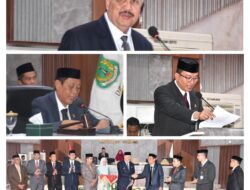 DPRD Pinrang Sampaikan Rekomendasi Terhadap LKPJ Bupati Tahun 2024 Dalam Rapat Paripurna