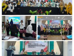 Bupati Pinrang Di Dampingi Kadis Kesehatan Beri Sambutan Pada Acara Balai Besar Oelatihan Kesehatan. makkasar