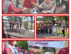 Polres Pinrang Gelar Tes Kesamaptaan Jasmani Periode 1 Tahun 2025
