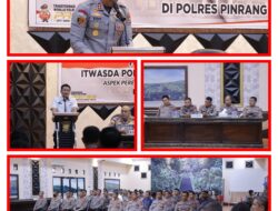 Audit Kinerja Tahap 1 Itwasda Polda Sul Sel Di Gelar Di Polres Pinrang