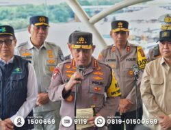 Cek One Way Nasional di KM 70 Cikatama, Kapolri: Ada Peningkatan tapi Tetap Lancar