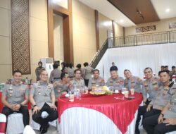 Kapolres Sidrap Hadiri Sertijab Pejabat Utama Polda Sulsel dan 12 Kapolres