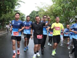 Kapolres Sidrap Bersama Forkopimda Meriahkan “Sidrap Run for Tourism 2025”