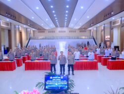 Kapolda Sulsel Pimpin Taklimat Awal Audit Kinerja Itwasda Polda Sulsel Tahap I T.A 2025 Aspek Perencanaan dan Pengorganisasian
