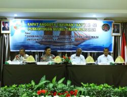 Kapolda Sulsel Hadiri Pembukaan RAT Puskoppolada Sulsel ke-52 Tahun Buku 2024