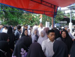 Istri Dosen UMS Tutup Usia, Bupati Sidrap Hadir Melayat