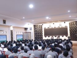 Kapolres Pinrang Tatap Muka Kepada Seluruh Personel Polres Pinrang