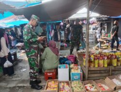 Sertu Isman: Harga Bahan Pokok Sidrap Terpantau Stabil, Tetap Waspada!