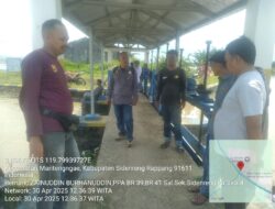 Dukung Swasembada Pangan, Kadis PSDA Sidrap Telusuri Irigasi Baranti hingga Lajonga
