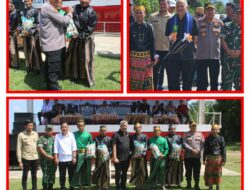 Waka Polres Pinrang Hadiri Pesta Panen Serta Syukuran Terpilihnya Kembali Bupati Di Desa Tanra Tuo