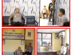 *Kapores Pinrang Kunjungan Silaturrahmi Ke Polsek Jajaran