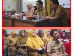 Wakil Bupati Di Dampingi Kadis P2KBP3A Membuka Acara Kegiatan Pertemuan Koordinasi Dan Kerja Sama Lintas Sektor Pencegahan Kekerasan Anak Dan Perempuan
