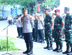 Kapolda Sulsel Pimpin Apel Pengamanan May Day di Fly Over Makassar